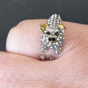 Cute Pig Wrap Ring